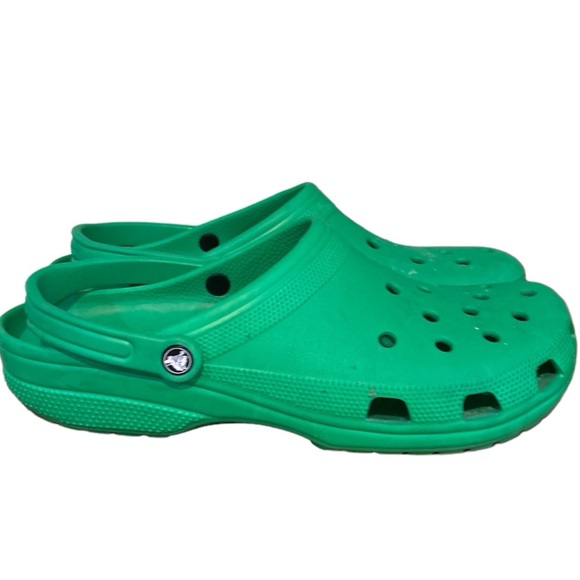 Men's Crocs Classic Clog Grass Green - Picture 8 of 16